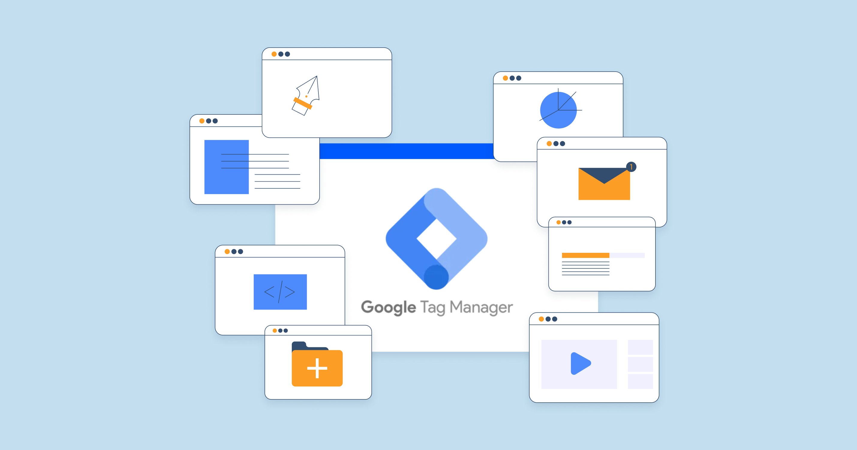 Google Tag Manager Logo For Conversion Rate Tracking